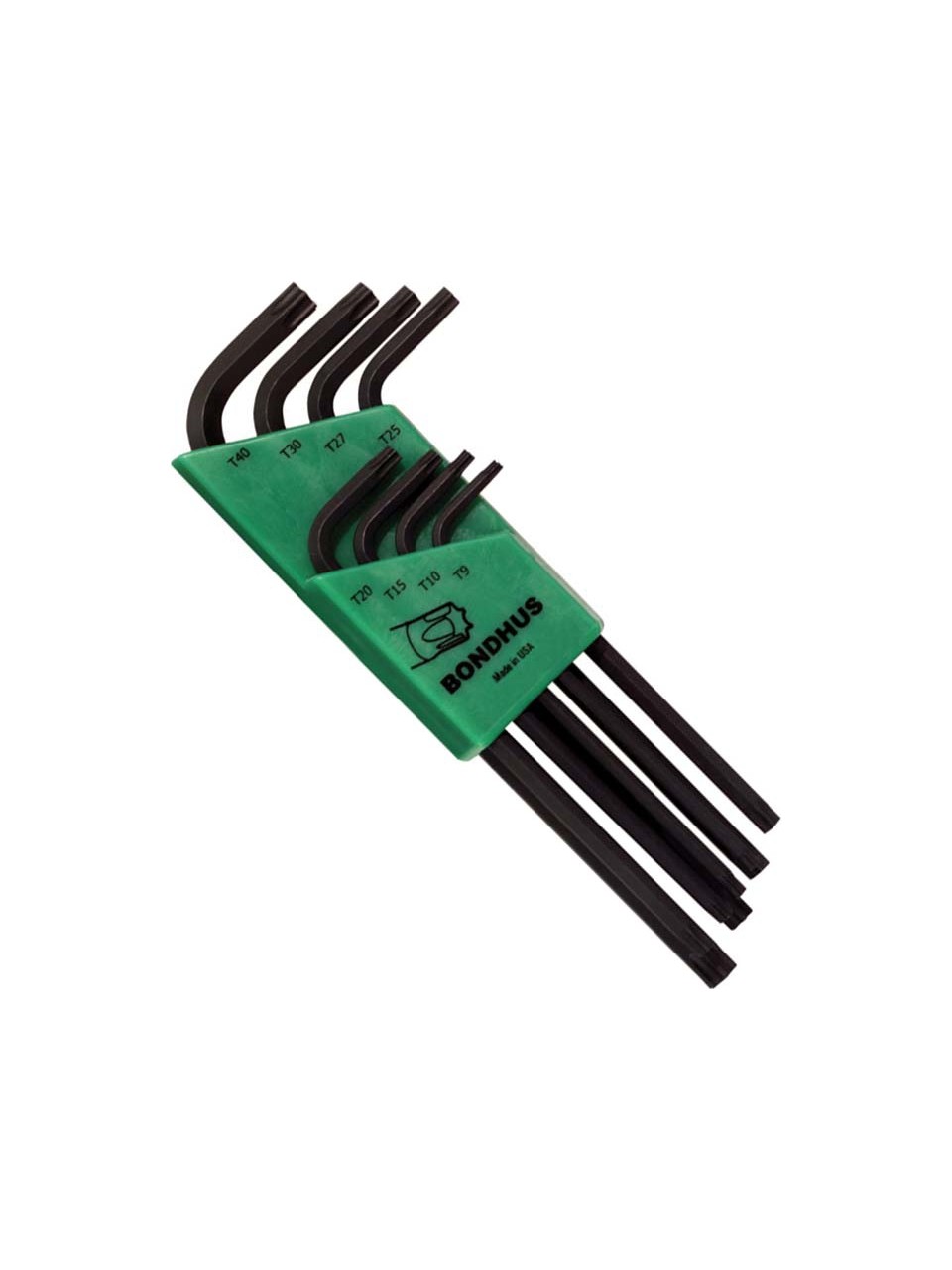 Bondhus 31834 L Tip Uzun Boy Torx Anahtar Seti Proguard İzole 8 Parça