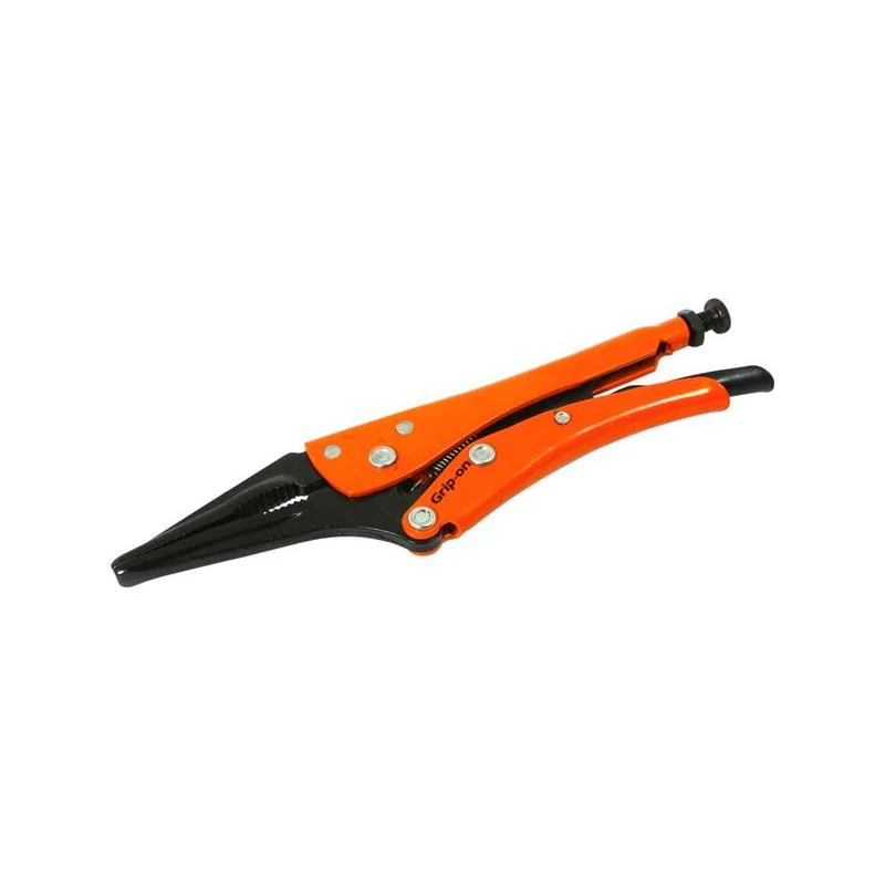 Grip-On 127F-06 Uzun Çeneli Ayarlı Pense 176 mm