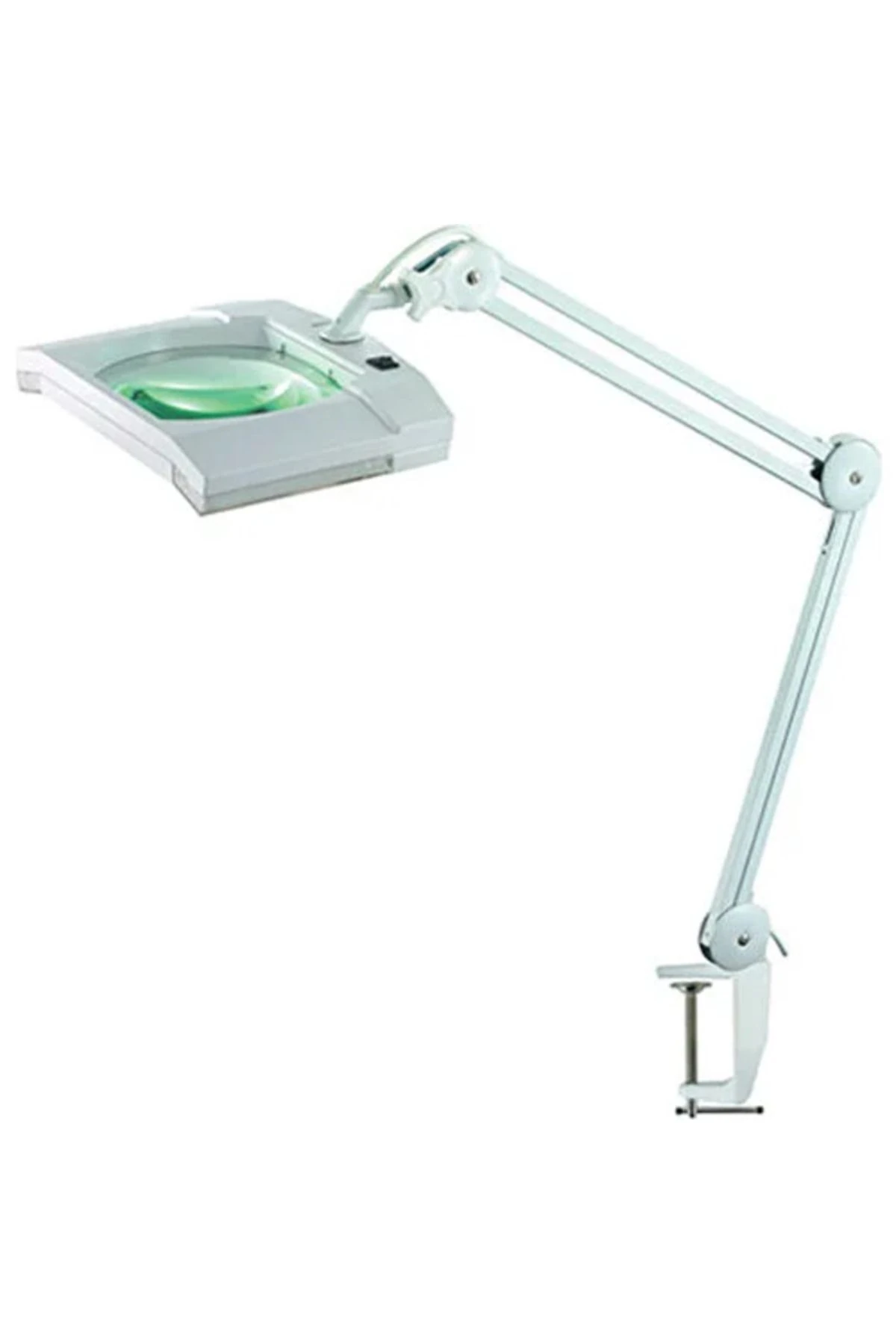 Steweld 8069-3D Işıklı Masa Büyüteçi 3 Diopter Beyaz