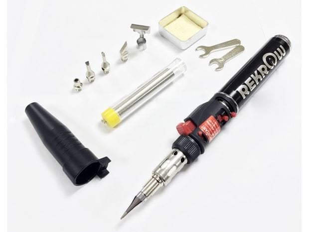 Rekrow RK 3114 gazlı havya seti