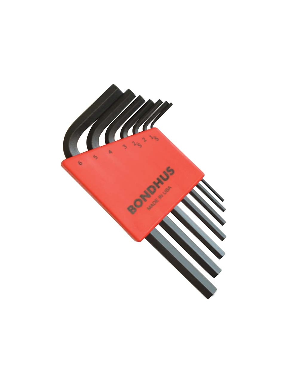 Bondhus 12292 Kısa Metrik Ölçü Allen Anahtar Seti Proguard İzole 7 Parça
