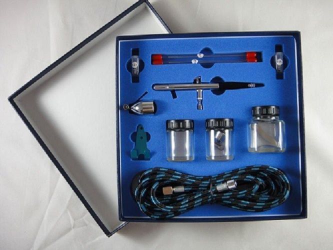 Airbrush AB-120AK Boya Tabancası Yandan Depo