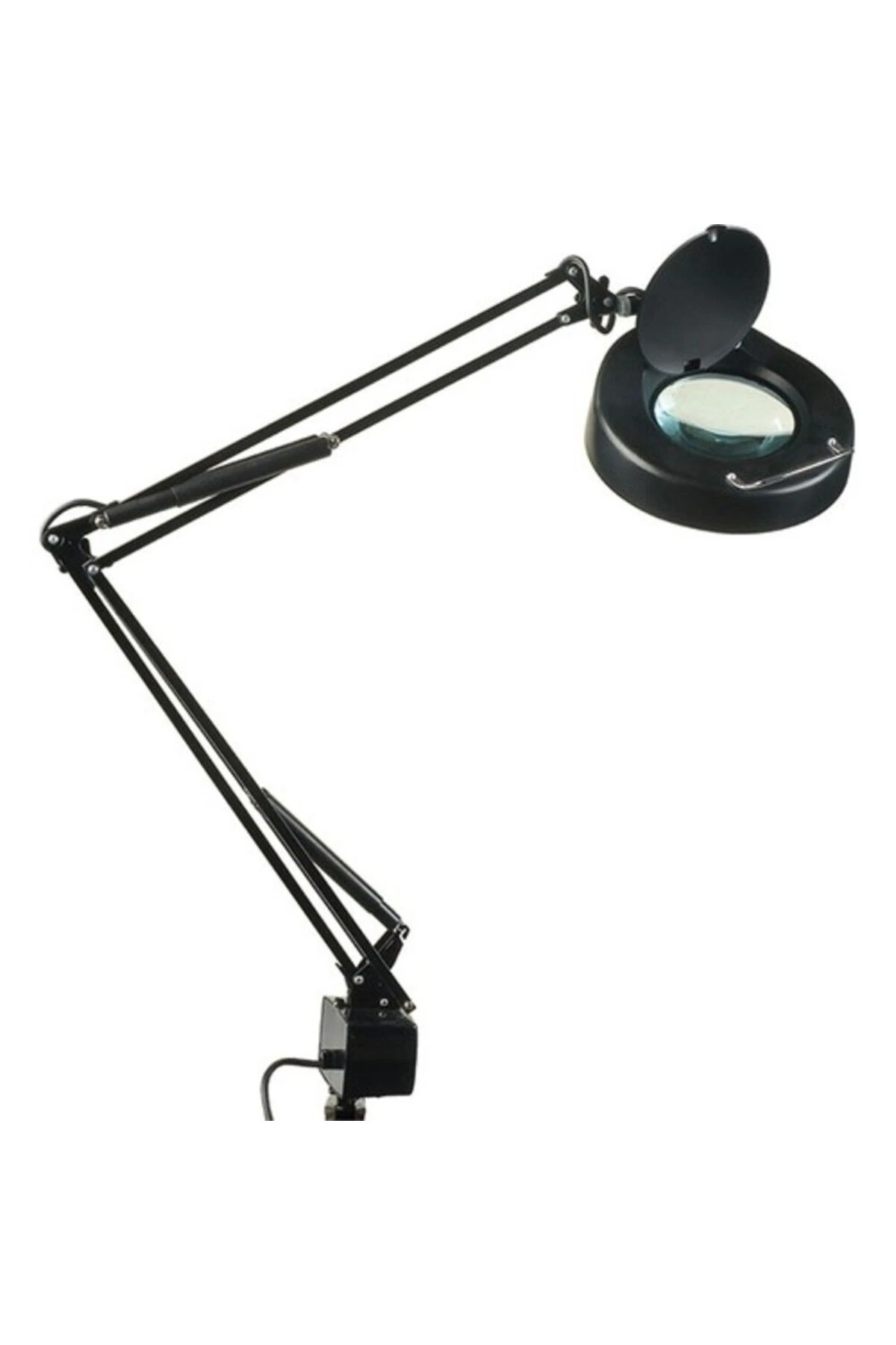 Steweld 8064-1CP 3D ESD Antistatik Işıklı Masa Büyüteçi 3 Diopter Siyah