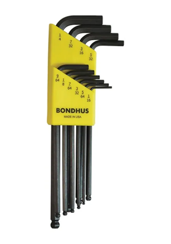 Bondhus 10938 Top Başlı Allen Anahtar Seti
