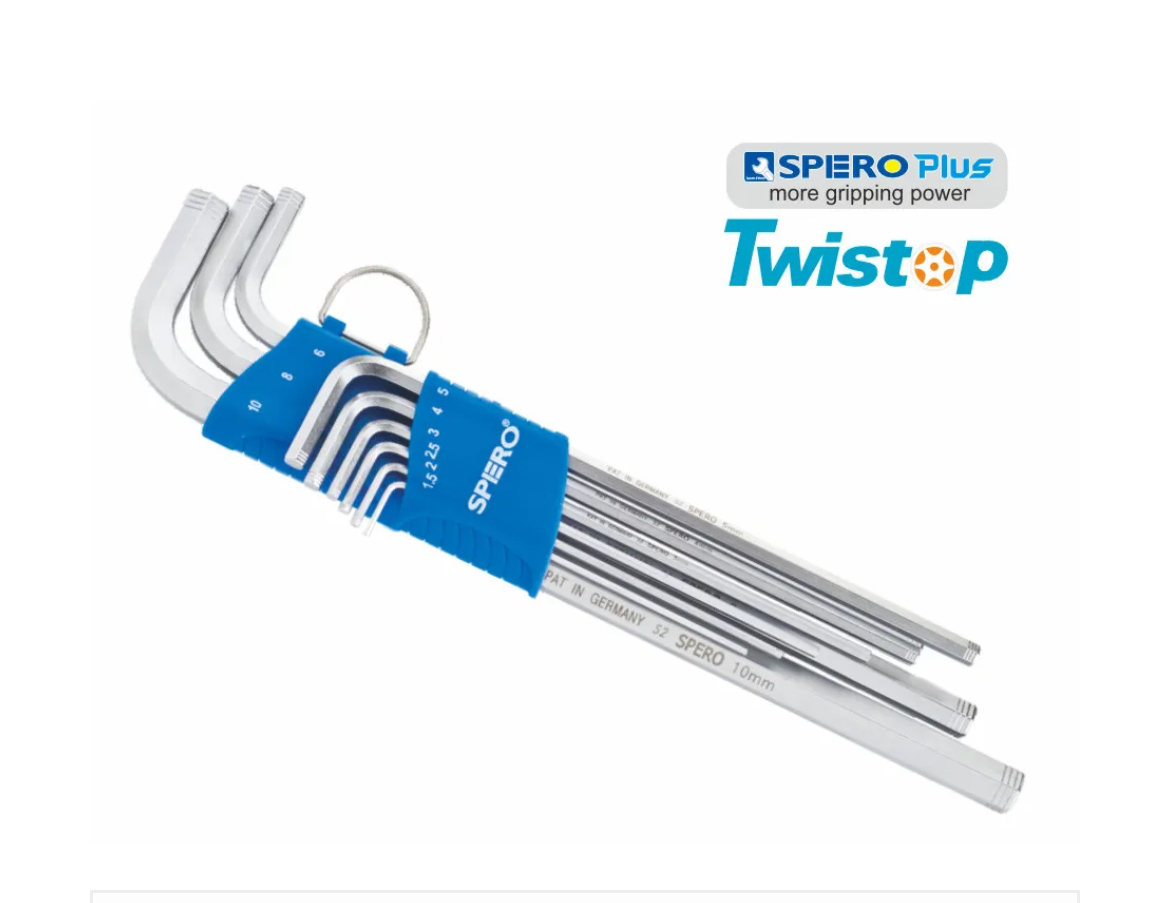 Spero 2013-709SB Allen anahtar takımı ekstra uzun