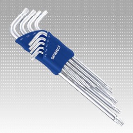 Spero 2023-709SB Delikli torx allen takımı uzun